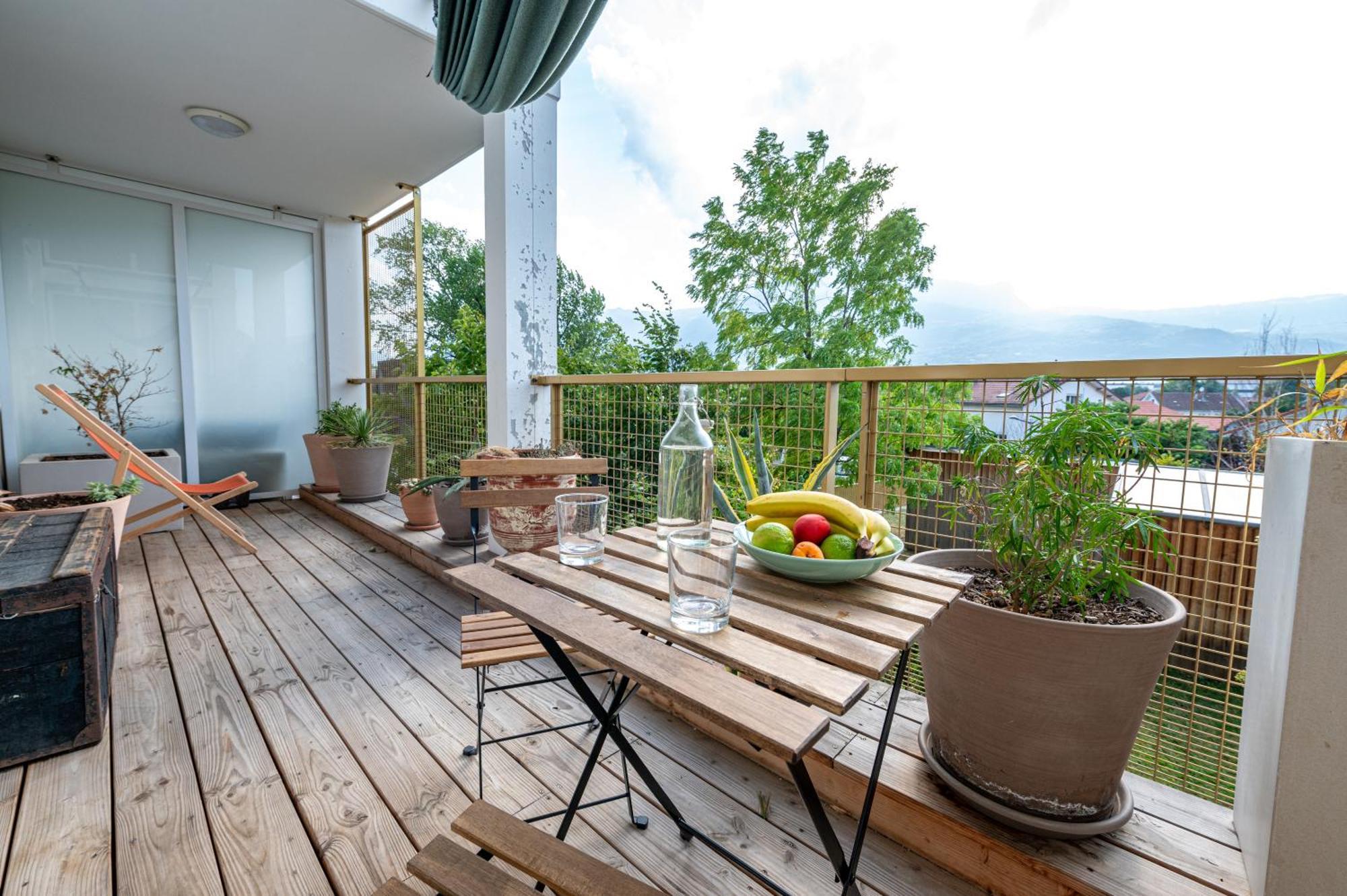 Calme Et Verdure: Vue Montagne - Terrasse - Wifi Гренобъл Екстериор снимка